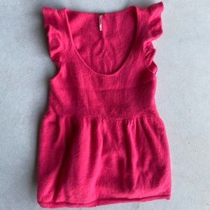 Free people top wool blend